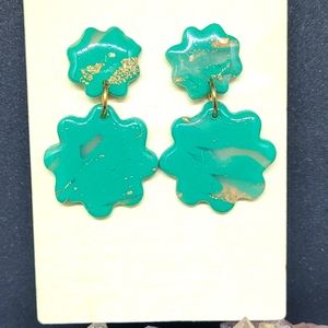 Polymer clay earrings